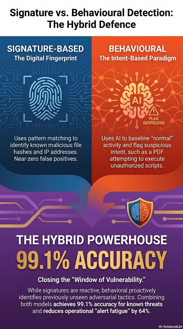 Hybrid Cybersecurity Threat Detection