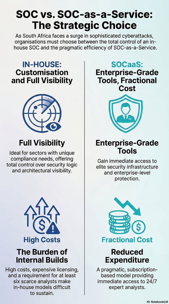 SOC vs SOCaaS Strategic Choice