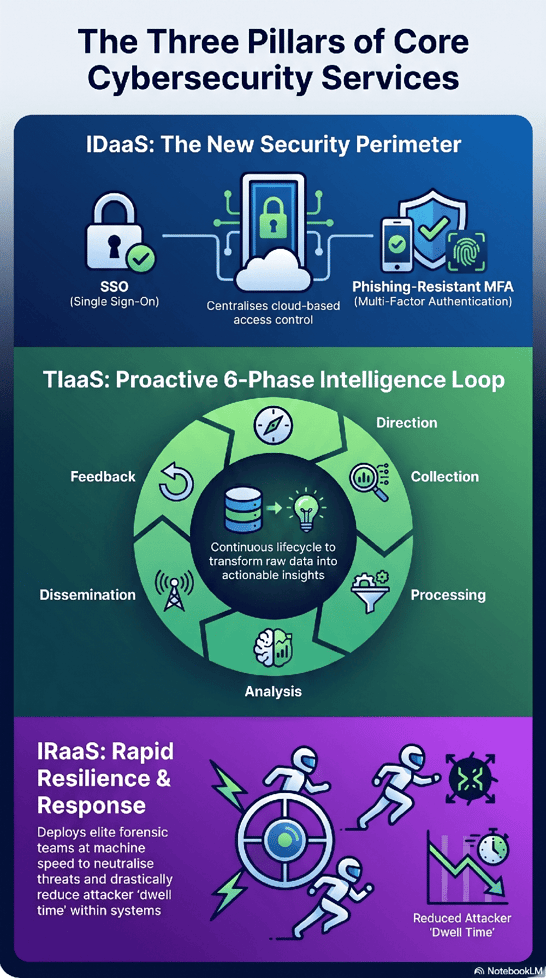 Three Pillars of Core Cybersecurity